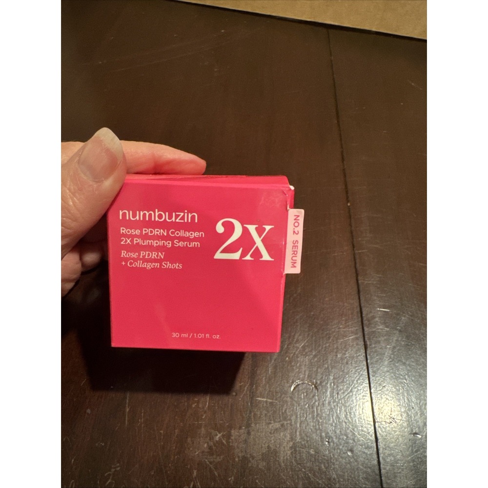 NUMBUZIN No.2 Rose PDRN Collagen 2X Plumping Serum 30ml Firming Wrinkle Care NEW